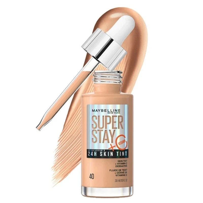 Maybelline Super Stay 24H Skin Tint Foundation- 40 Chivela