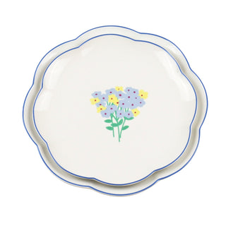 Meadow Flora Starter Plate - Set of 4 (+1 Bonus Plate)