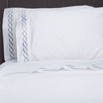 600 Thread Count Rope Embroidered Sheet Set