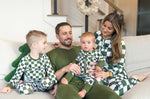 Bamboo Men's Christmas Pajamas | Matching Family Holiday Set - Christmas Trees