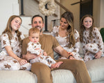 Bamboo Men's Christmas Pajamas | Matching Family Holiday Set - Gingerbread