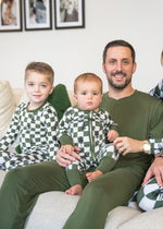 Bamboo Men's Christmas Pajamas | Matching Family Holiday Set - Christmas Trees