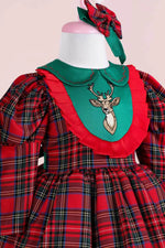Merry Scottish Christmas Dress Set - By Baano