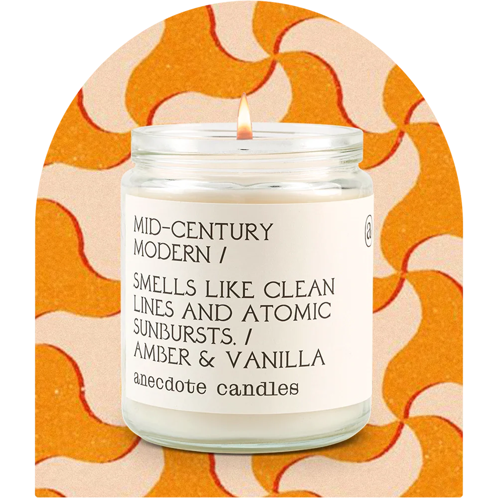 Mid-century Modern (Amber & Vanilla) Candle