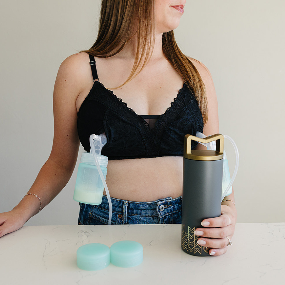 Silicone Breast Milk Storage Bottles