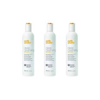 Milk_shake Deep Cleansing Sulfate Free Deep Cleansing Shampoo 300 ml 3 Pack