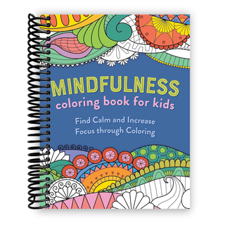 Mindfulness Coloring Book for Kids (Spiral Bound) - By Baano