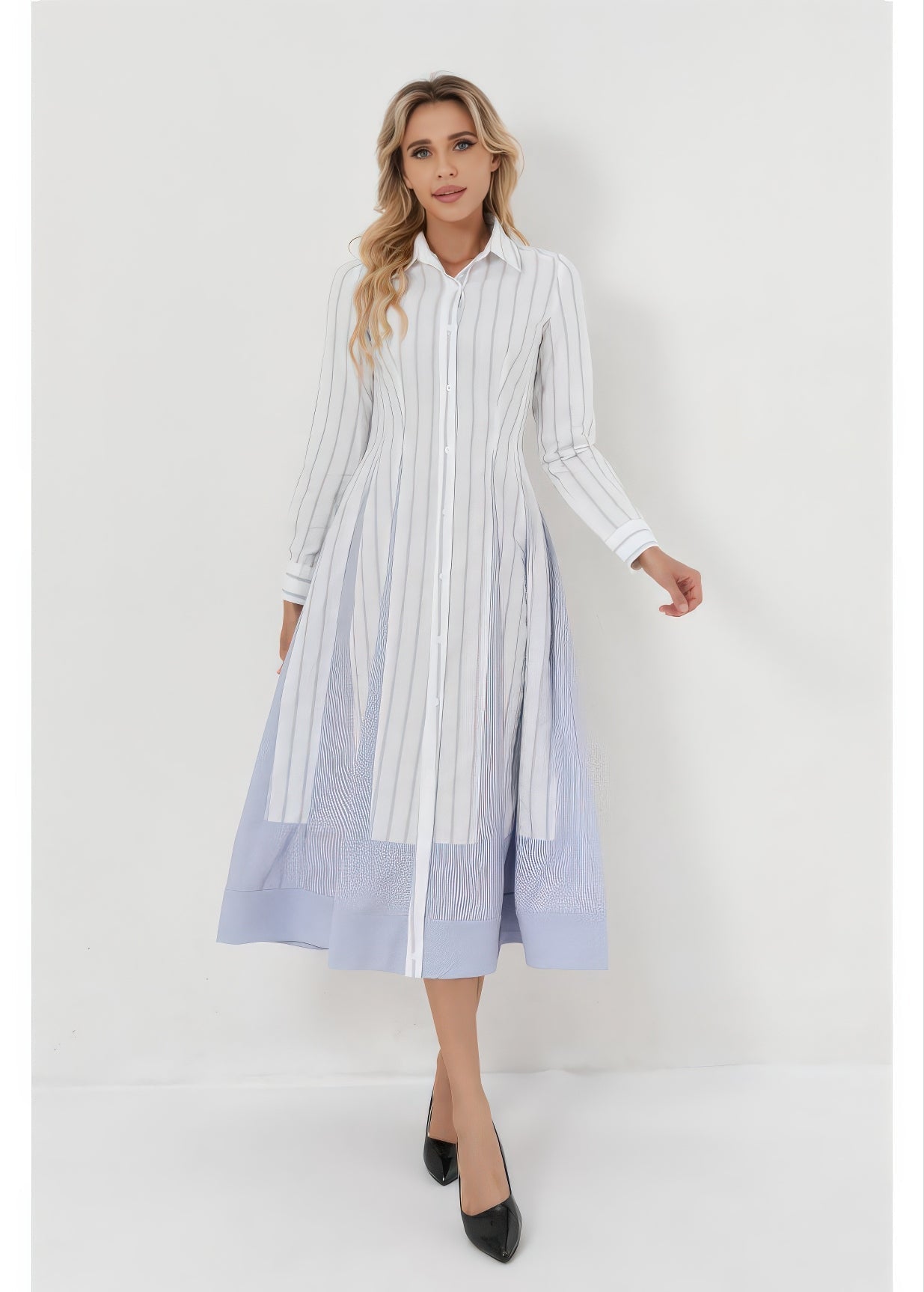 Cloudline Midi Dress