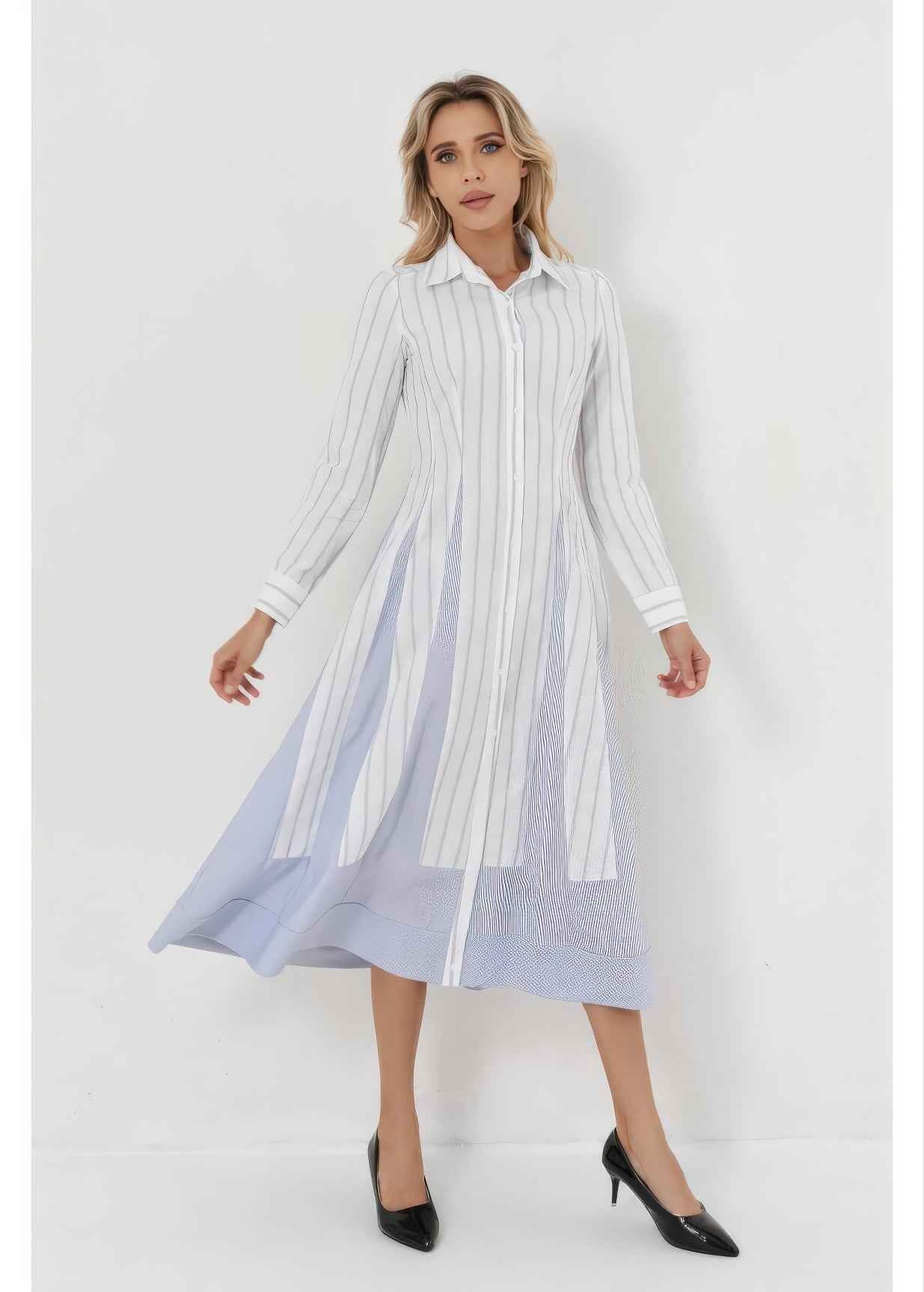 Cloudline Midi Dress