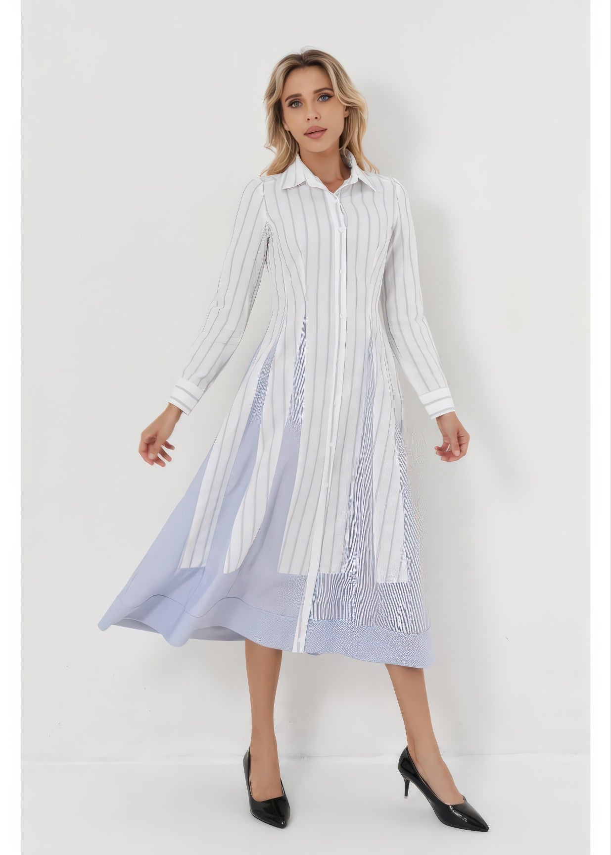 Cloudline Midi Dress