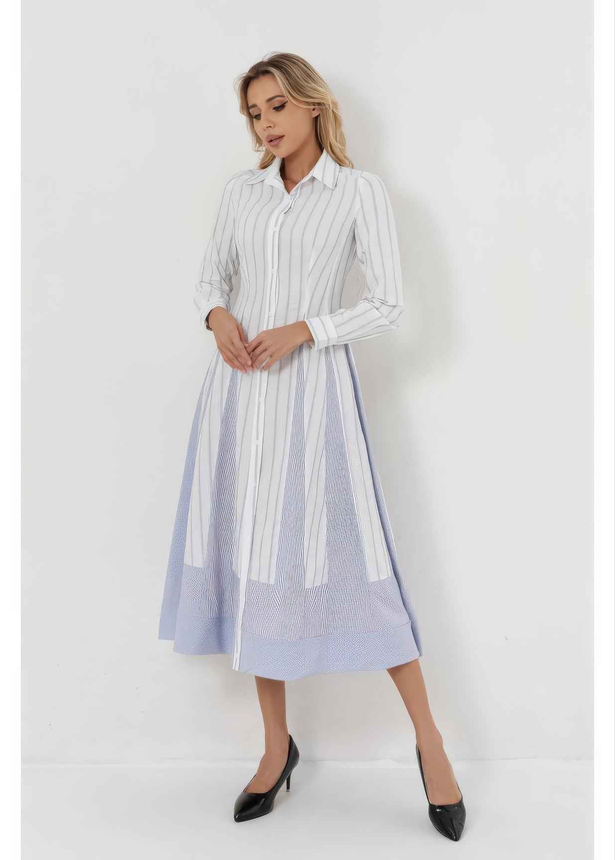 Cloudline Midi Dress