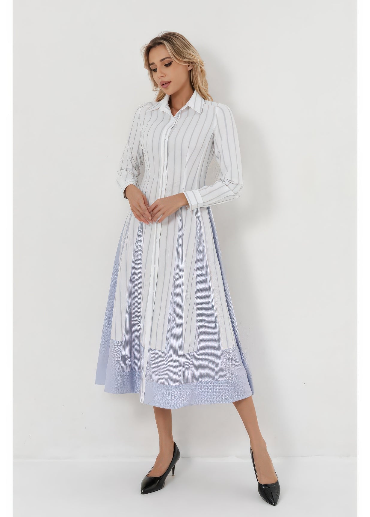 Cloudline Midi Dress