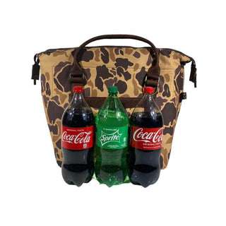 White Wing Waxed Canvas Large Cooler - By Baano