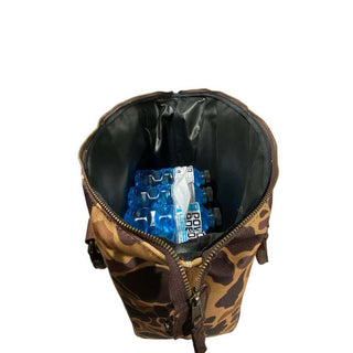 White Wing Waxed Canvas Large Cooler - By Baano