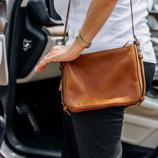 Ellington Leather Crossbody Purse