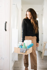 Bamboo Multi Purpose Caddy with Handle