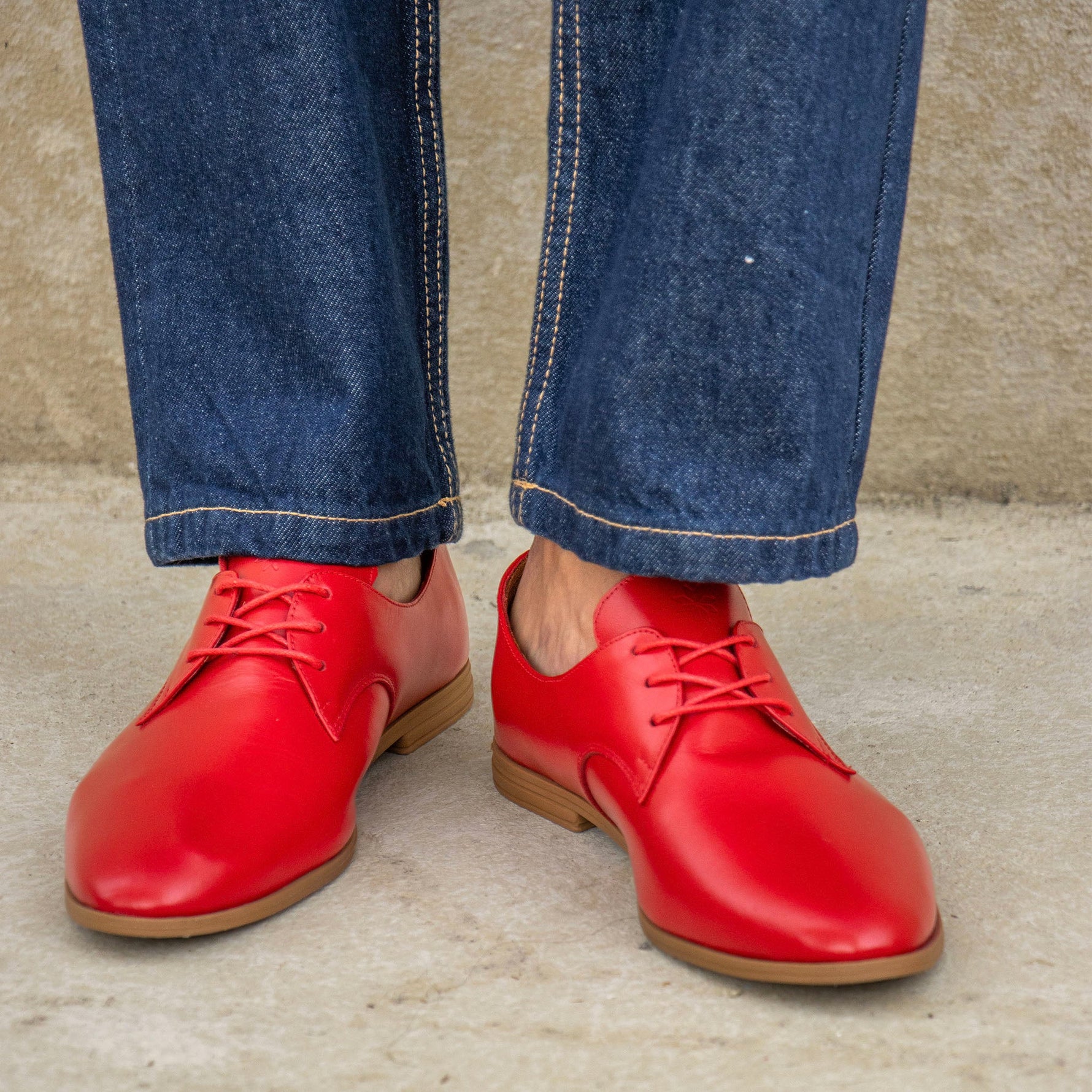 Imperial Red Oxfords