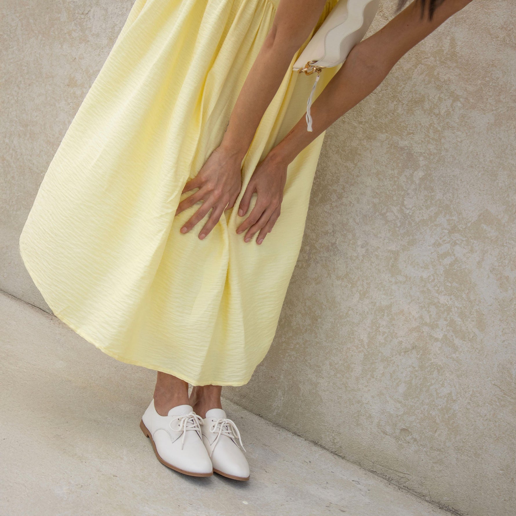 Vanilla Cream Oxfords