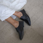 Jet Black Oxfords
