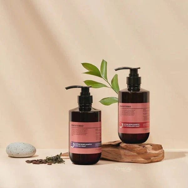 Moremo - Caffeine Biome Shampoo Oily - Caffeine Probiotic Shampoo 500ml - By Baano