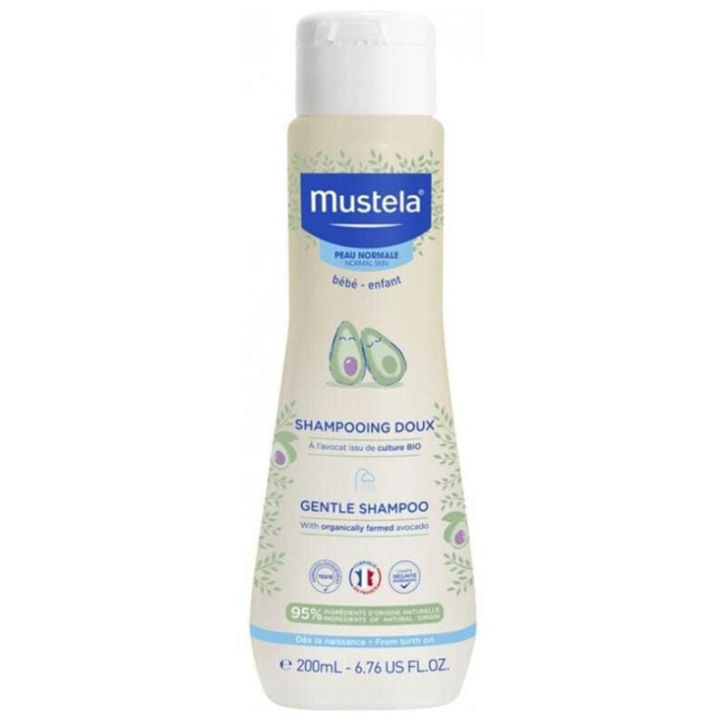 Mustela Gentle Baby Shampoo 200ml - By Baano
