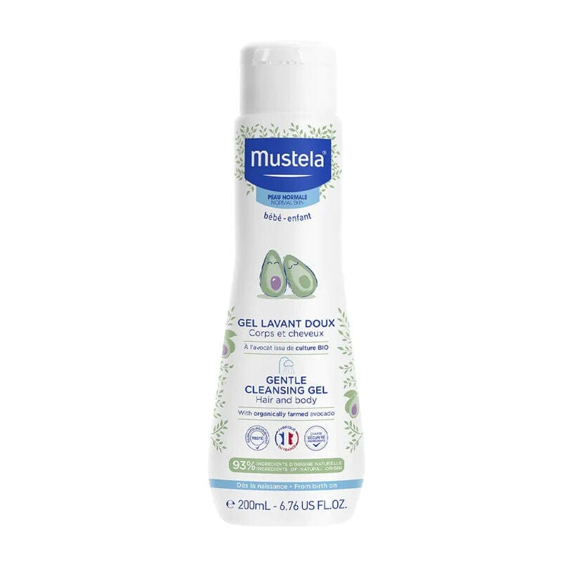 Mustela Gentle Cleansing Gel Newborn Shampoo 200 ml - By Baano
