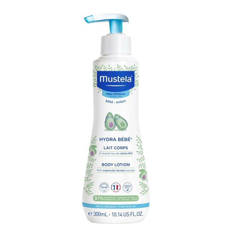 Mustela Hydra Bebe Body Lotion for Daily Use 300ml - By Baano