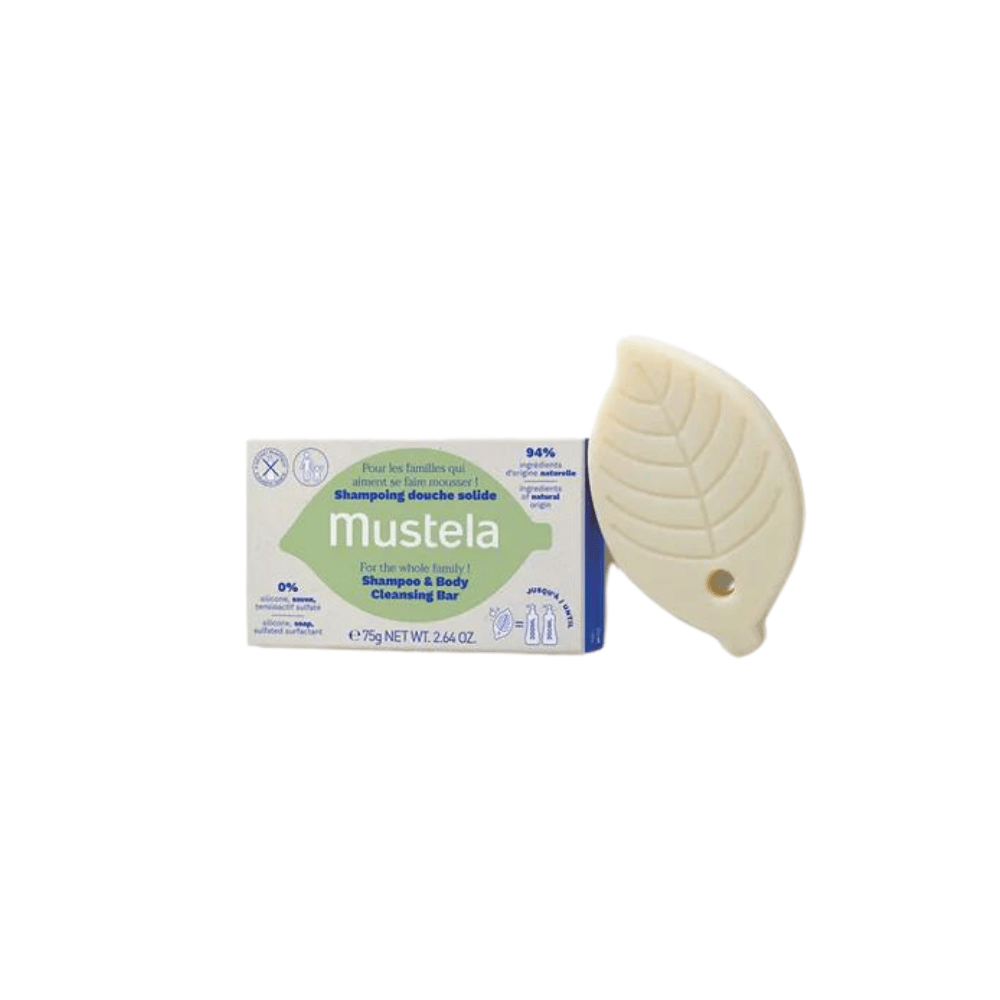 Mustela Shampoo Body Cleansing Bar 75 g - By Baano