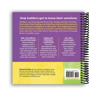 My First Book of Emotions for Toddlers - By Baano