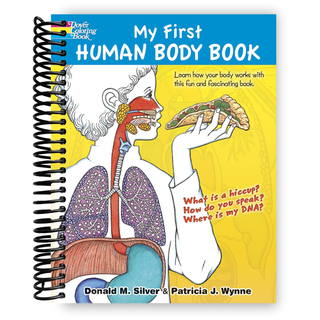 My First Human Body Book (Spiral Bound) - By Baano