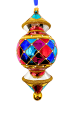 Nashville Reflector Glass Ornament