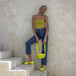 Fluo Green Peep Toes