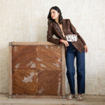 Spotted Luxe Peep Toes