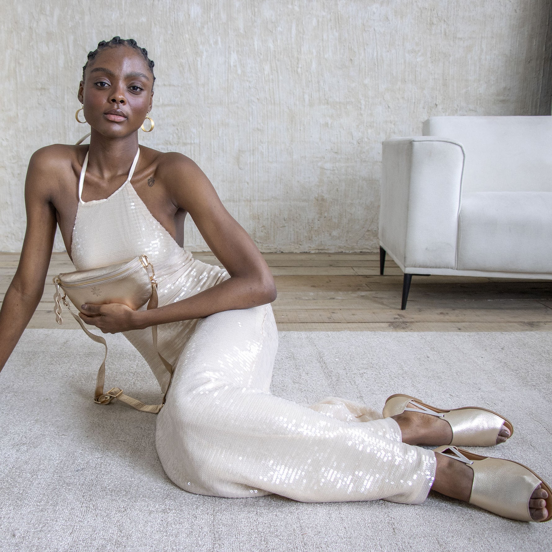 Golden Nectar Peep Toes