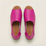 Royal Fuchsia Peep Toes