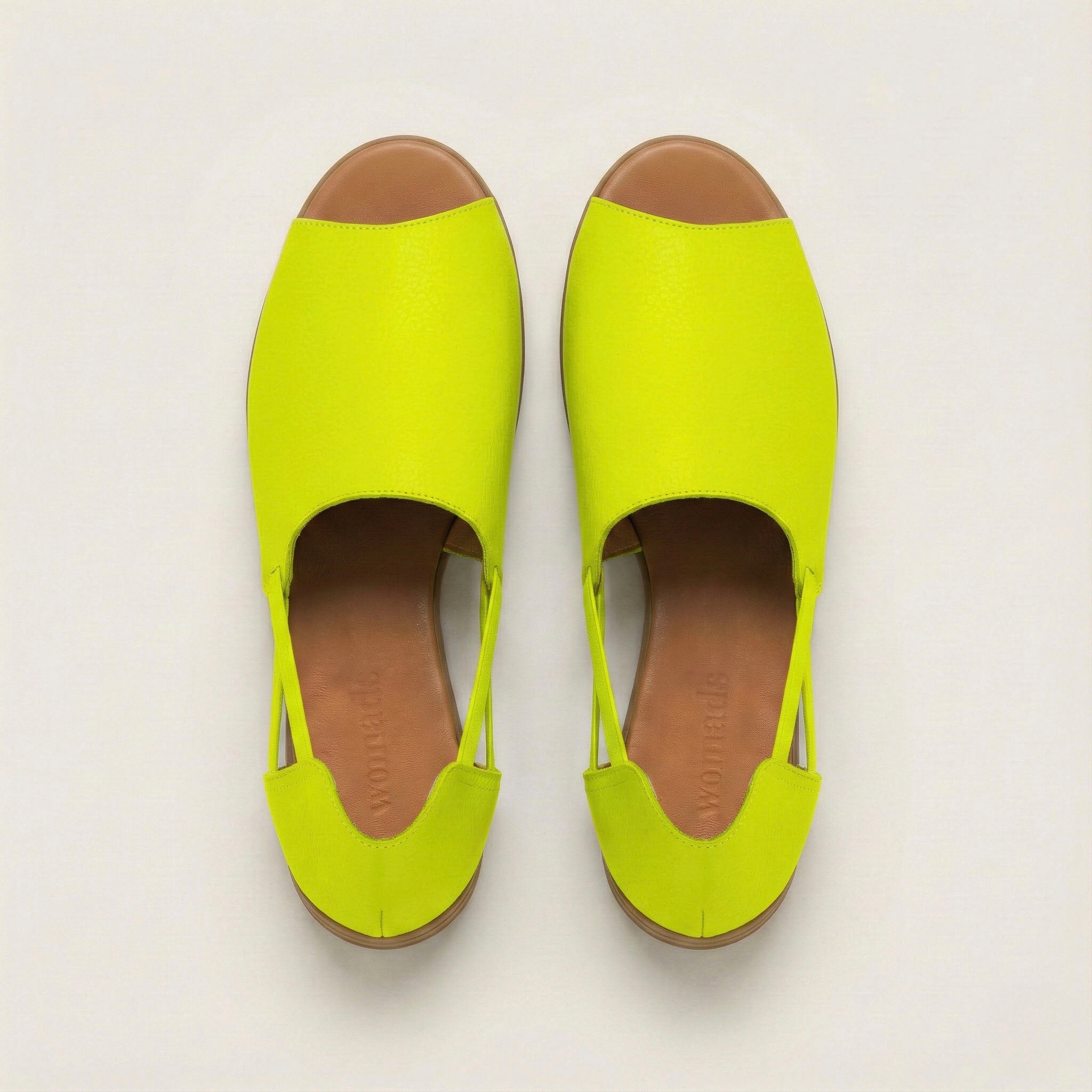 Fluo Green Peep Toes