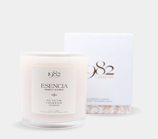 Esencia 20° 87° (15 oz Double Wick) - Notes: Fig Nectar, Cedarwood, Citron, Zest, Benzoin & Musk - By Baano