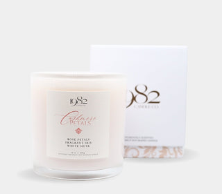 Cashmere Petals (15oz Double Wick) - Notes: Rose Petals, Fragrant Iris, Soft Cashmere & White Musk - By Baano