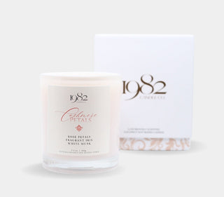 Cashmere Petals (7.5oz Single Wick) - Notes: Rose Petals, Fragrant Iris, Soft Cashmere & White Musk - By Baano