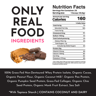 Creamy Peanut Butter Chocolate Protein Powder - NSF - By Baano