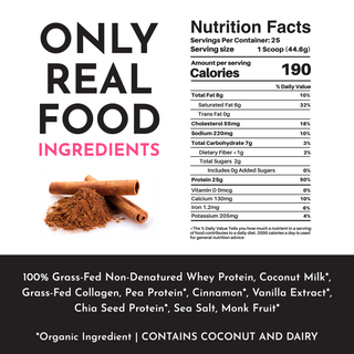Snickerdoodle Protein Powder - NSF - By Baano