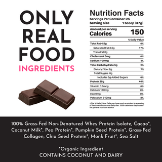 Chocolate Protein Powder - NSF - By Baano
