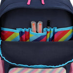 Kids Backpack for School | Retro Rainbow | 16" Tall - By Baano