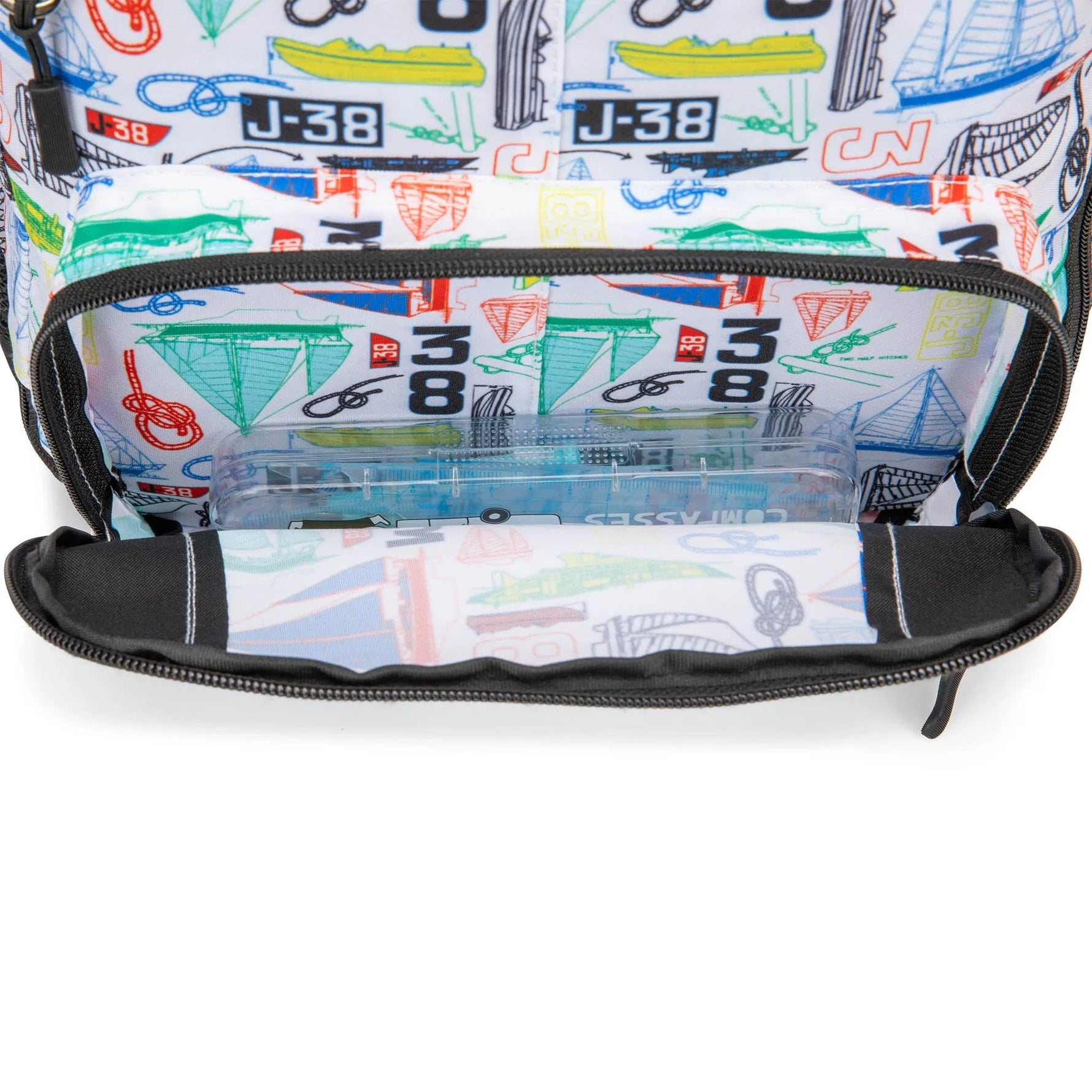 Kids Backpack for School | Sailboats | 16