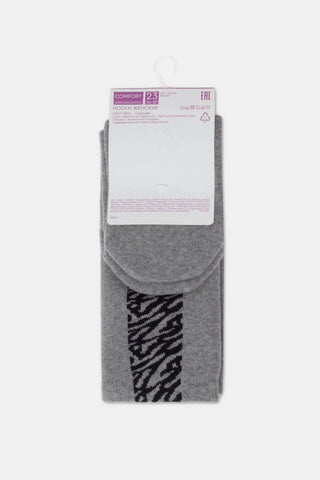 Cotton Socks Conte Comfort 570 - Zebra Stripes - By Baano