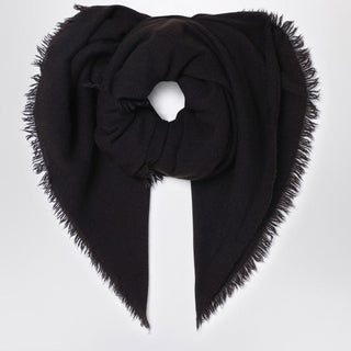 Ebony Brown Cashmere Scarf - By Baano