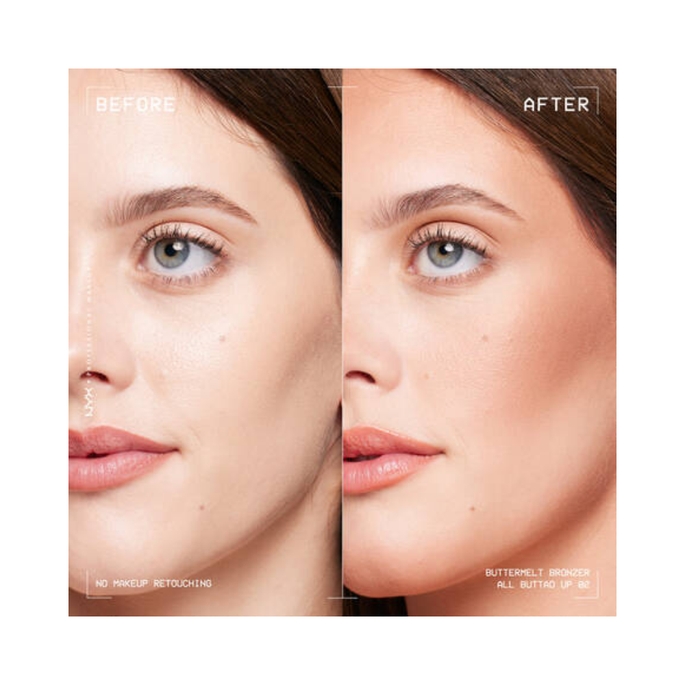 NYX Professional Makeup Buttermelt Bronzer -02 All Buttad Up Chivela