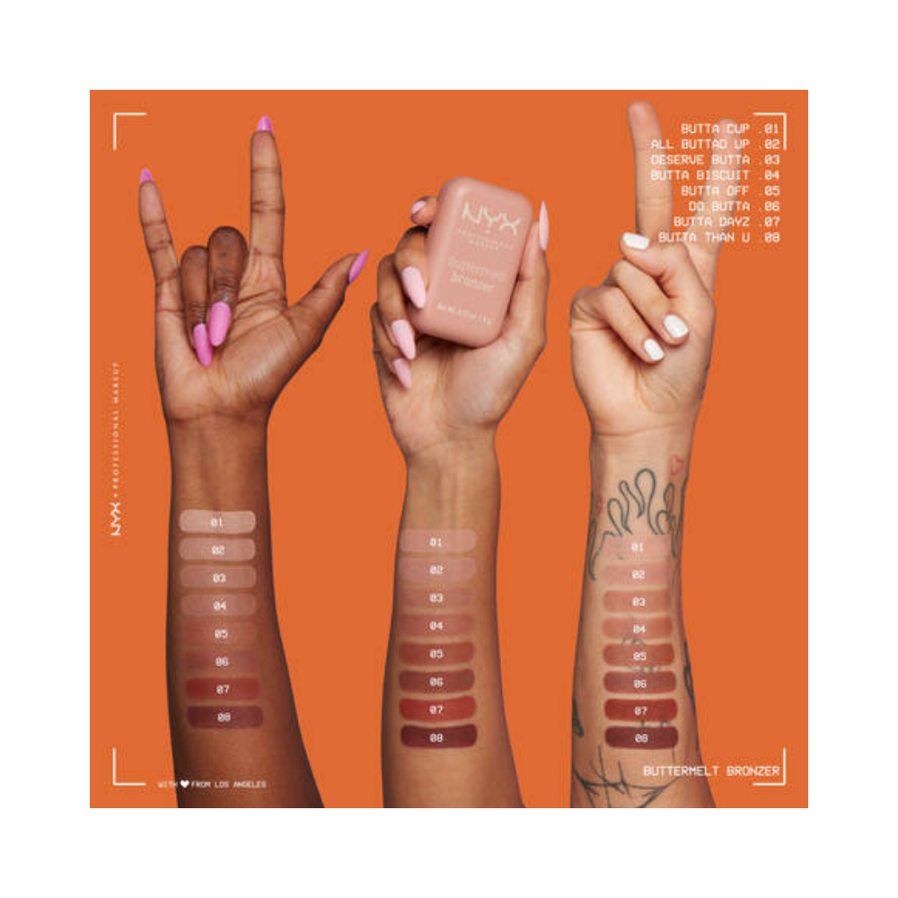NYX Professional Makeup Buttermelt Bronzer -05 Butta Off Chivela