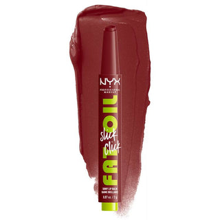 NYX Professional Makeup Fat Oil Slick Click Gloss Lip Balm - 11 In a Mood-Wine