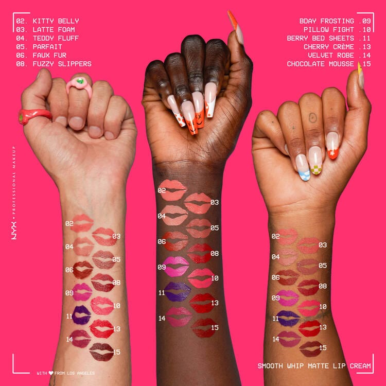 NYX Professional Makeup Smooth Whip Creamy Liquid Matte Lipstick - Kitty Belly - By Baano